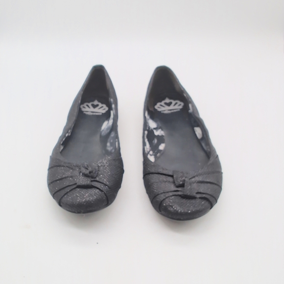 Fergalicious Elegant Black sz 8 Women's Ballet Flats - Picture 3 of 9